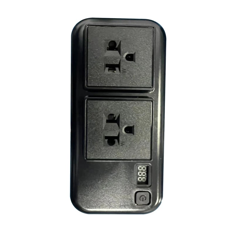 Bluejw 4-Port USB Car Charger 12V DC to 110V/220V Car Power Inverter 200W - Auto Plug Adapter Outlet Converter for Laptop, Computer, & Automobile Chargers - Image 1